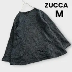 ZUCCA 日本製 ウール ニット 長袖 セーター M