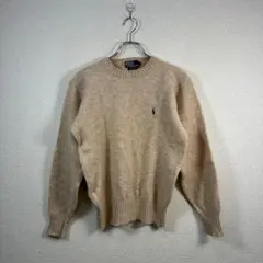 Polo by Ralph Lauren 100%ウールセーター オフホワイトL