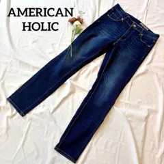 AMERICAN HOLIC ストレッチスキニーデニムパンツLL ボトムスのサムネイル