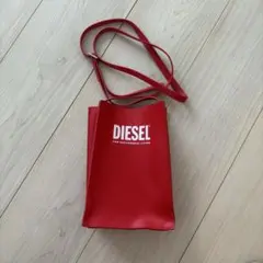 DIESEL ショルダーバッグ レッド ミニバッグ メンズ レディースのサムネイル