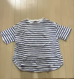 BEAUTY&YOUTH ストライプ 半袖Tシャツのサムネイル