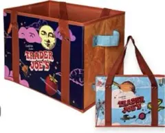 Trader Joe's 大容量エコバッグ　ボックス
