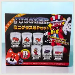 ジャグラー　ミニグラス　6個セット　パチスロ　新品　未開封