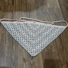 ハンドメイド かぎ バブーシュカ 三角巾