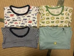 長袖Tシャツ 4枚セット 95