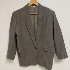 カシミヤ15%混WEBEL ウールジャケット ユニセックス 80s 90s
