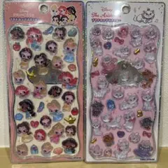 【正規品】ディズニー　プチドロステッカー　プリンセス、マリーちゃん　セット