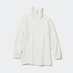 極暖ヒートテックコットンタートルネックT OFF WHITE M 453237