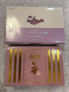 ディズニー　アリスインワンダーランド　クリアティーカップ、バスタオルセット