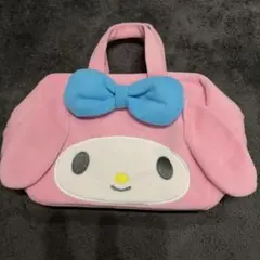 サンリオキャラクターズ フェイスふわふわバッグ マイメロディ