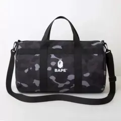 BAPE◇A BATHING APE／◇カモ迷彩ダッフルバッグ◇付録品ノベルティ