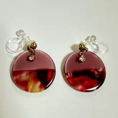 樹脂イヤリング イヤリング