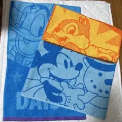 ディズニー　フェイスタオルセット　新品未使用