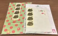 【非売品】どうぶつの森 ニンテンドーストア限定 レターセット＆ペーパーバッグ