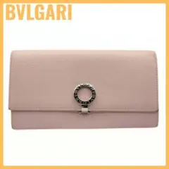 Y2730 ブルガリ BB ロゴクリップ レザー 二つ折長財布 - メルカリ