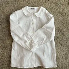 【えるも♡さま専用】 110 ホワイト 長袖シャツ