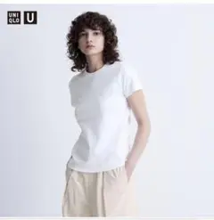 UNIQLO U 商品番号：455758 クルーネックT（半袖） ホワイト