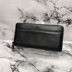 (極美品)大人気、コーチ、長財布、ラウンドジップ、オールレザー、人気色、男女兼用