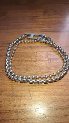 【短期出品】DIESEL 2連ブレスレット ディーゼル メンズ レディース