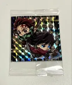 最新13弾 無限城編 鬼滅の刃 シールウエハース SR 冨岡義勇& 炭治郎