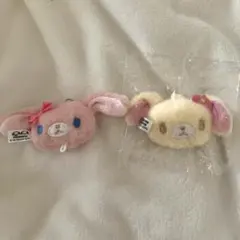 シュガーバニーズ ぬいぐるみチャーム ももうさ はなうさ