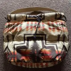 PENDLETON 巾着型 ショルダーバッグ ネイティブ柄summerセール❣️のサムネイル