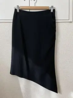 美品　インタープラネット　タイトスカート ブラックのサムネイル