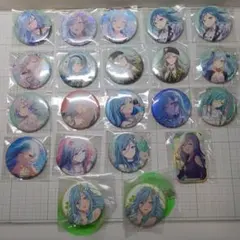 プロセカ　缶バッジ　グリ缶　日野森雫