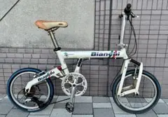 Bianchi/ビアンキ 自転車 ミニベロ Merco メルコ 変速あり 20インチ【ユーズドユーズ名古屋天白店】 J1417 ミニベロ】ビアンキ：メルロー(20×1.50) お買い取りいたしました