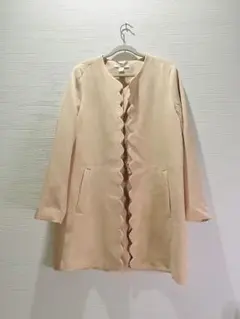 H&M ピンクベージュ　ジャケット　2