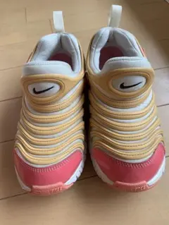 NIKE ダイナモ フリー セレスティアルゴールド/シーコーラル 19cm