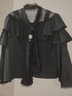 アトリエ・ピエロ　姫袖ブラウス ATELIER-PIERROT】Shirring princess sleeve blous