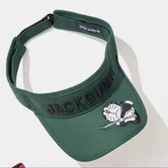 【ジャックバニー】タグ付きJACK BUNNY グリーン バイザー　ドラえもん