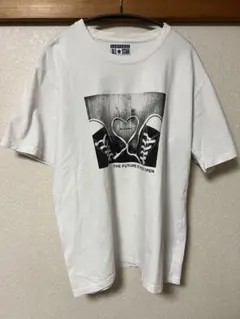 CONVERSE スニーカーグラフィック Tシャツ LL ホワイト