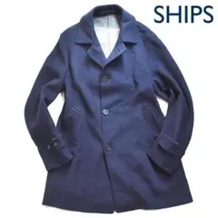 定価4万円 シップス SHIPS スーパー160'S チェスターコート メンズS