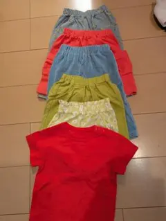 GUベビーサイズ80パンツ５枚シャツ１枚セット