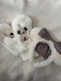 リルリンリンのミトン、カチューシャ