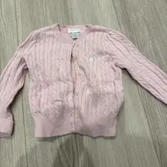 Ralph Lauren ピンク カーディガン 18M