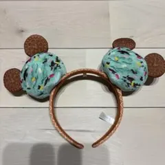 ミッキーマウス カチューシャ 水色