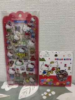 【即日発送】ハローキティ ドロップジェリーシール•おはじきシール 2点セット