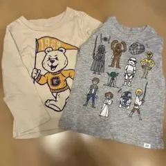 GAP ベビー 長袖Tシャツ 2枚セット 3歳