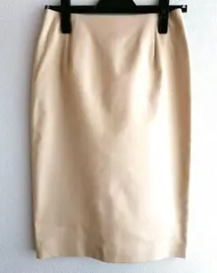 NATURAL BEAUTY ナチュラルビューティー ベージュ タイトスカートМ