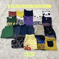 多ブランドTシャツハーフパンツセット