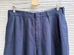 90s Ralph Lauren スペイン製 オールリネン ツータックスラックスのサムネイル