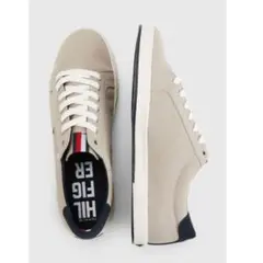 Tommy hilfiger アイコニックコントラストスニーカー ベージュ