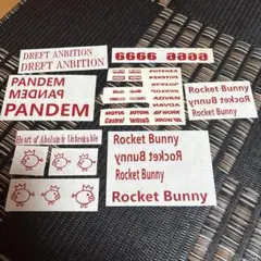 PANDEM Rocket Bunny ステッカーセット ラジコン用のサムネイル