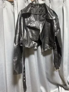 ブラックライダースジャケット