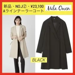 新品J② Mila Owen ミラオーウェン Aラインテーラーコート ジャケット