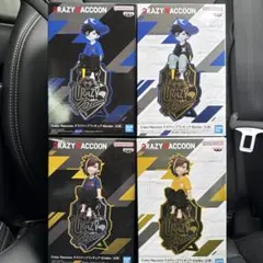 新品未開封『Crazy Raccoon』デスクトップフィギュア 4点セット