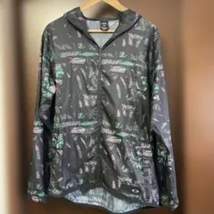 Oakley パターン入り ナイロンジャケット L